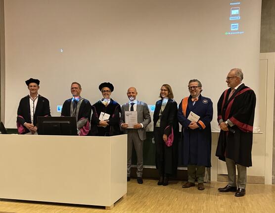 Dr. Joris Duerinckx behaalt PhD titel